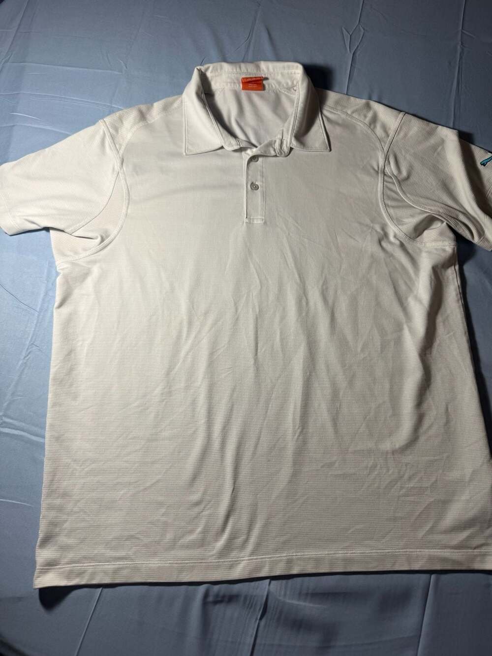 Puma Sportlifestyle White Performance Golf Polo Shirt